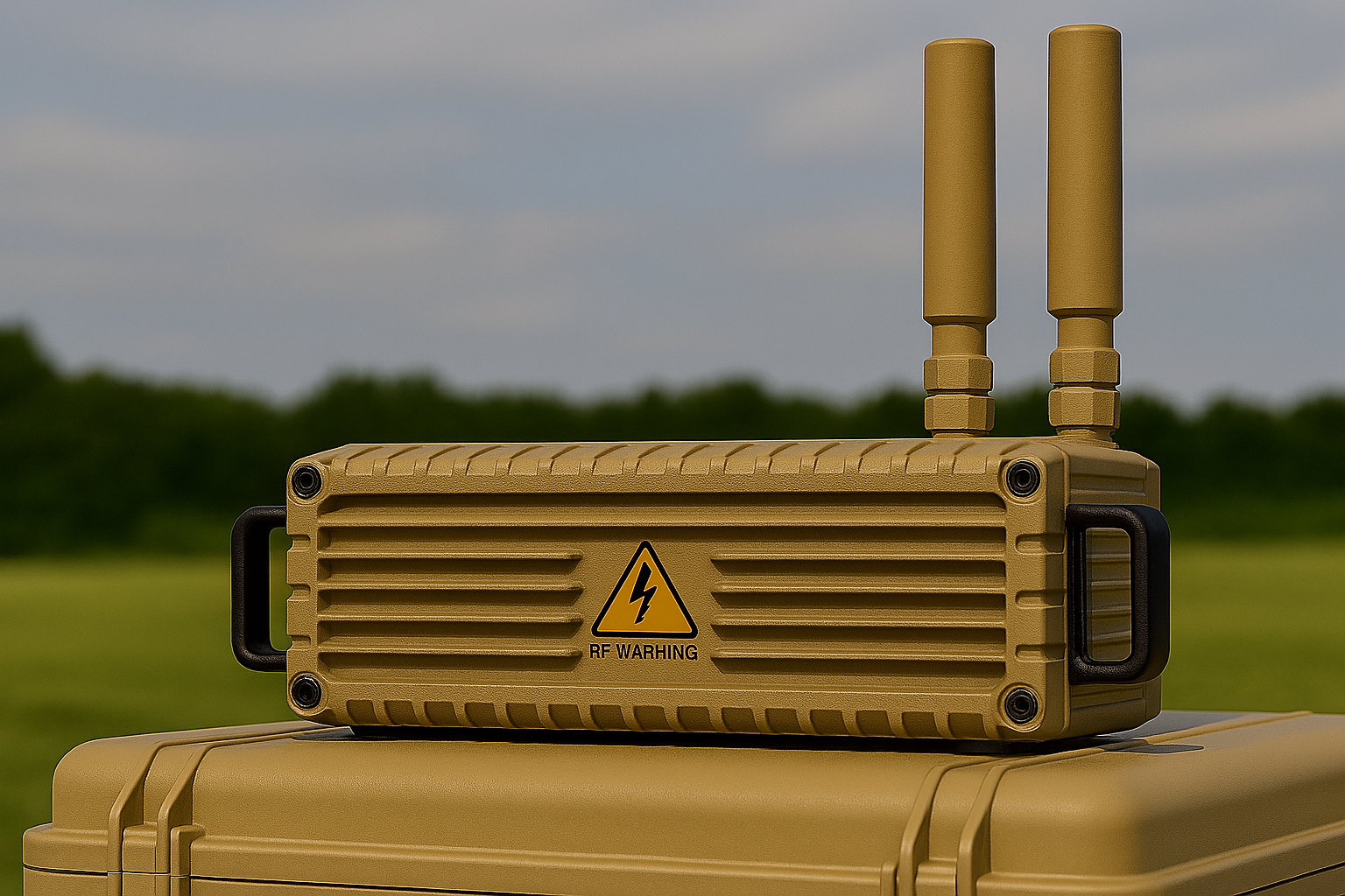 RF jamming equipment placeholder